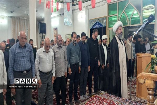 مراسم ارتحال امام خمینی(ره) و یادواره ۴۶ شهید محله‌ مسجد امام رضا(ع) در کاشمر