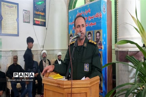 مراسم ارتحال امام خمینی(ره) و یادواره ۴۶ شهید محله‌ مسجد امام رضا(ع) در کاشمر