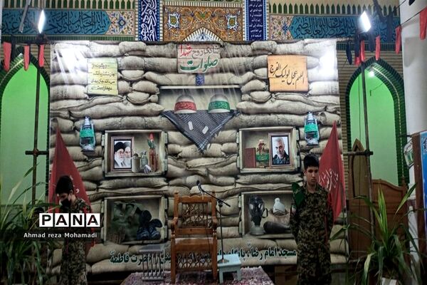 مراسم ارتحال امام خمینی(ره) و یادواره ۴۶ شهید محله‌ مسجد امام رضا(ع) در کاشمر