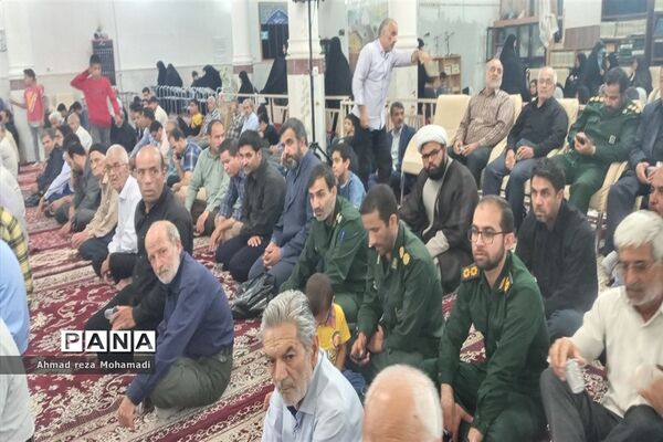 مراسم ارتحال امام خمینی(ره) و یادواره ۴۶ شهید محله‌ مسجد امام رضا(ع) در کاشمر