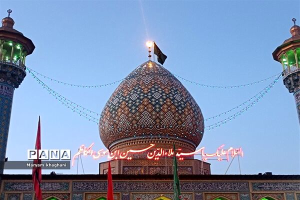 بر‌پایی موکب دختران مکتب روح‌الله در شیراز