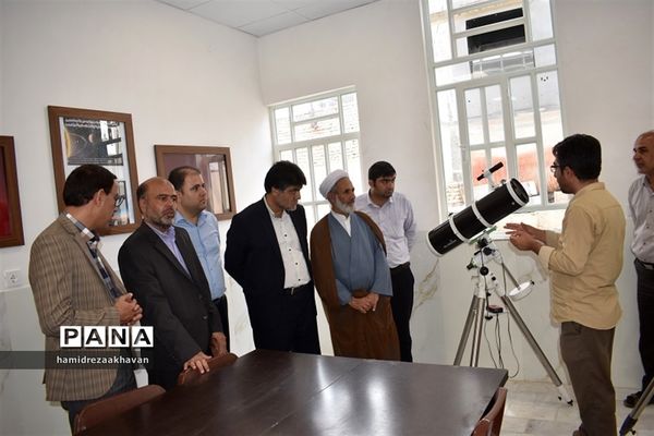 افتتاح کارگاه رباتیک و نجوم پژوهش‌سرای دانش‌آموزی شهرستان بهاباد