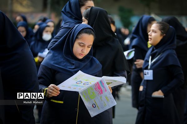 امتحانات نهایی مقطع متوسطه در قاب  تصویر