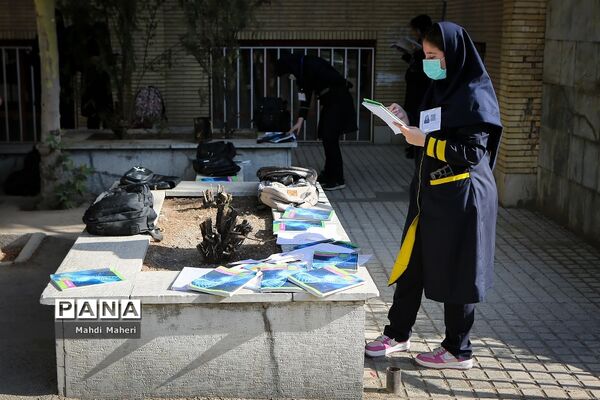 امتحانات نهایی مقطع متوسطه در قاب  تصویر