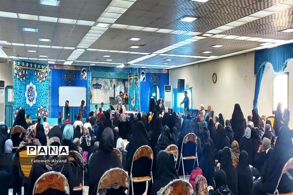 اردوی دانش‌آموزان شهر آوه در قم