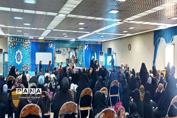 اردوی دانش‌آموزان شهر آوه در قم