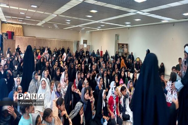 اردوی دانش‌آموزان شهر آوه در قم