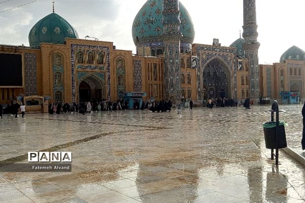 اردوی دانش‌آموزان شهر آوه در قم