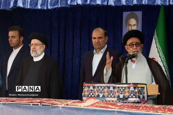 استقبال پرشکوه مردم تبریز از رئیس جمهوری