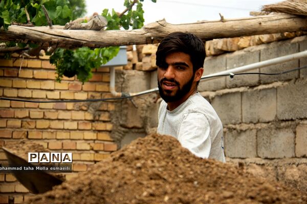 برگزاری اردوی جهادی «دو جبهه یک جهاد» بسیج دانشجویی دانشگاه فرهنگیان یزد در شهرستان خاتم