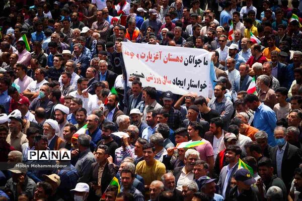 دیدار پرشکوه مردم شهرستان چاراویماق با رییس‌جمهوری