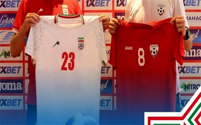 تیم ملی ایران با پیراهن سفید مقابل افغانستان و قرقیزستان