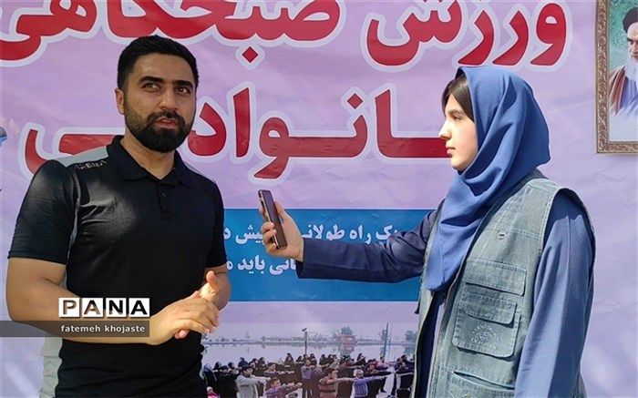 ورزش صبحگاهی خانوادگی در پارک جنگلی قرچک /فیلم