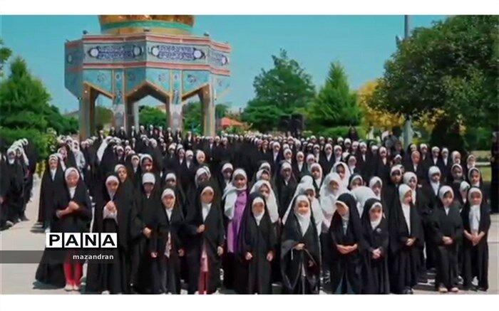 اجرای سرود دختران سرزمین من در بابل