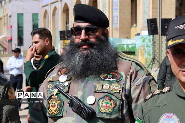 آیین تشییع شهید مدافع امنیت «سجاد امیری» در کرمانشاه