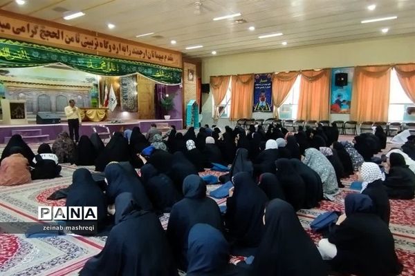 اولین روز سفر دختران زیارت اولی استان اصفهان به مشهد الرضا