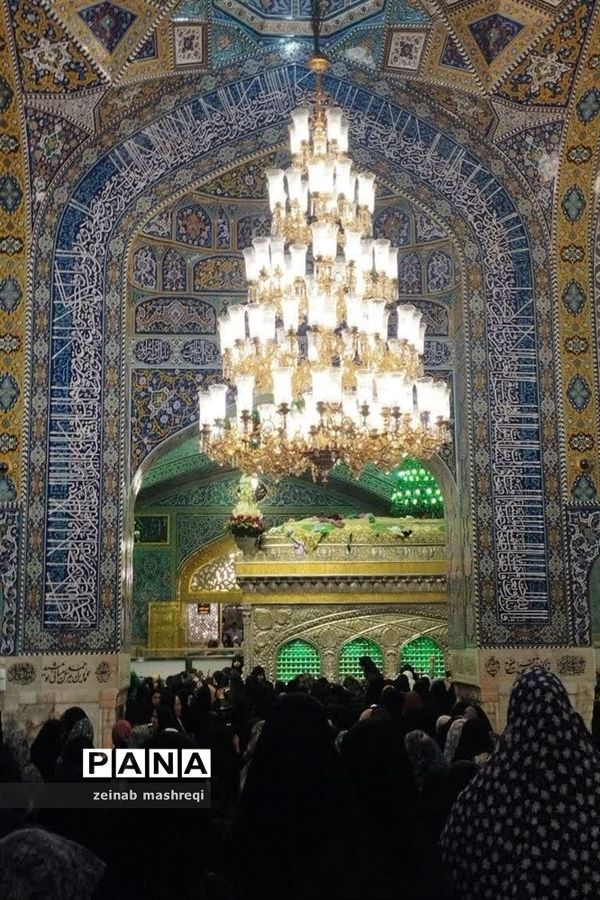 اولین روز سفر دختران زیارت اولی استان اصفهان به مشهد الرضا