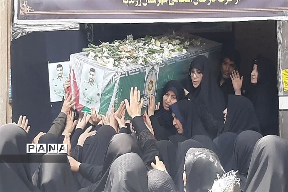 تشییع باشکوه پیکرشهید رسولی مهدوی‌پور