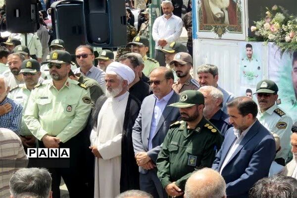 تشییع باشکوه پیکرشهید رسولی مهدوی‌پور