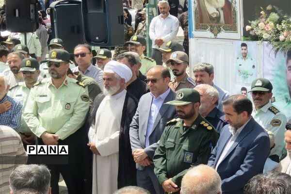 تشییع باشکوه پیکرشهید رسولی مهدوی‌پور