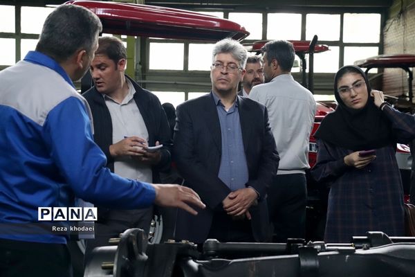 تور بازدید رسانه‌ای از کارخانه تراکتورسازی تبریز