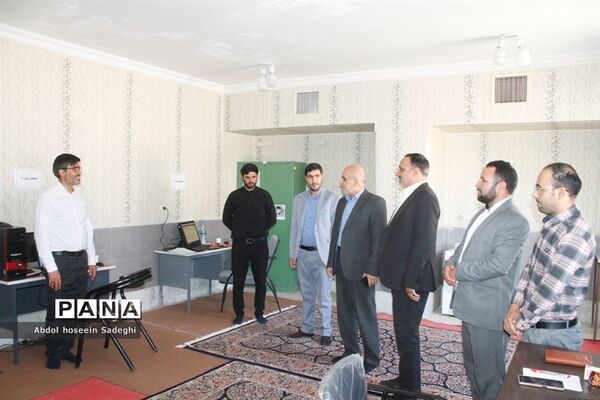 بازدید ناظر اداره‌کل آموزش و پرورش خراسان رضوی از حوزه‌های آزمون و تصحیح امتحانات نهایی 1402 شهرستان کلات