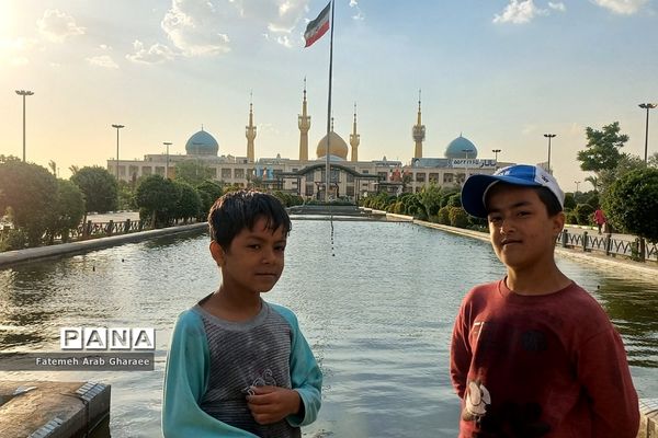 بهشت گردی دانش‌آموز خبرنگار پانا شهرستان‌پاکدشت