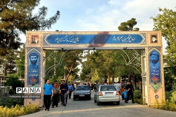 بهشت گردی دانش‌آموز خبرنگار پانا شهرستان‌پاکدشت