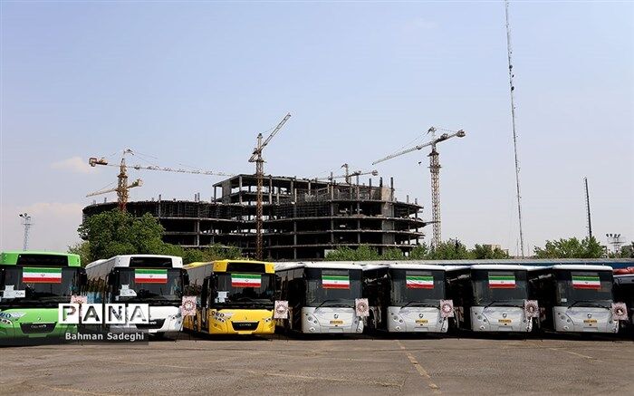 بازسازی ایستگاه‌های بی‌آرتی در تهران