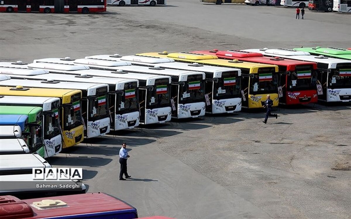 آغاز نوسازی ناوگان اتوبوسرانی از جنوب تهران