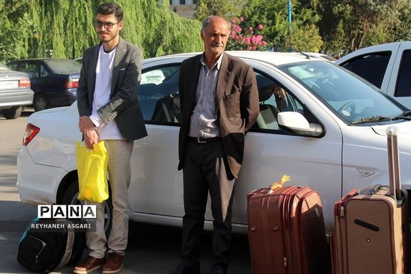 اعزام کاروان فرهنگیان شهرستان‌های تهران به مقصد مشهد مقدس جهت شرکت در رزمایش کشوری طرح «ولایت»