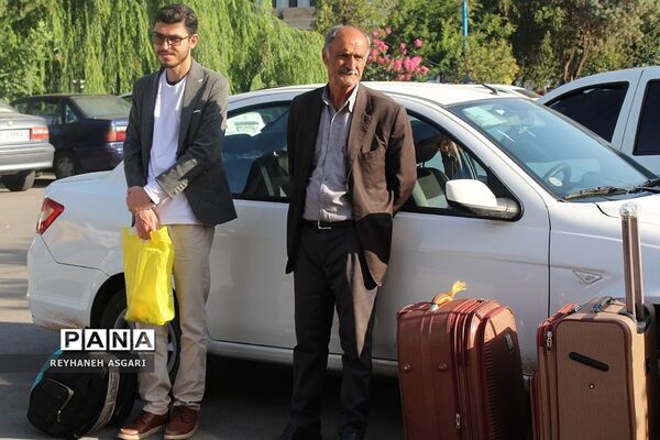 اعزام کاروان فرهنگیان شهرستان‌های تهران به مقصد مشهد مقدس جهت شرکت در رزمایش کشوری طرح «ولایت»