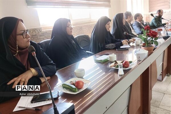 جلسه شورای آموزش و پرورش شهرستان‌قرچک در سالن ثقلین