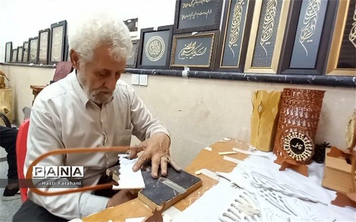 برگزاری نمایشگاه صنایع دستی در شهرستان‌قرچک / فیلم