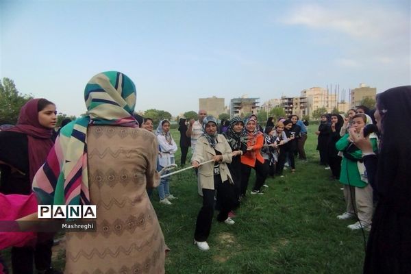 برگزاری مسابقات فرهنگی در اردوی دانش‌آموزان زیارت اولی