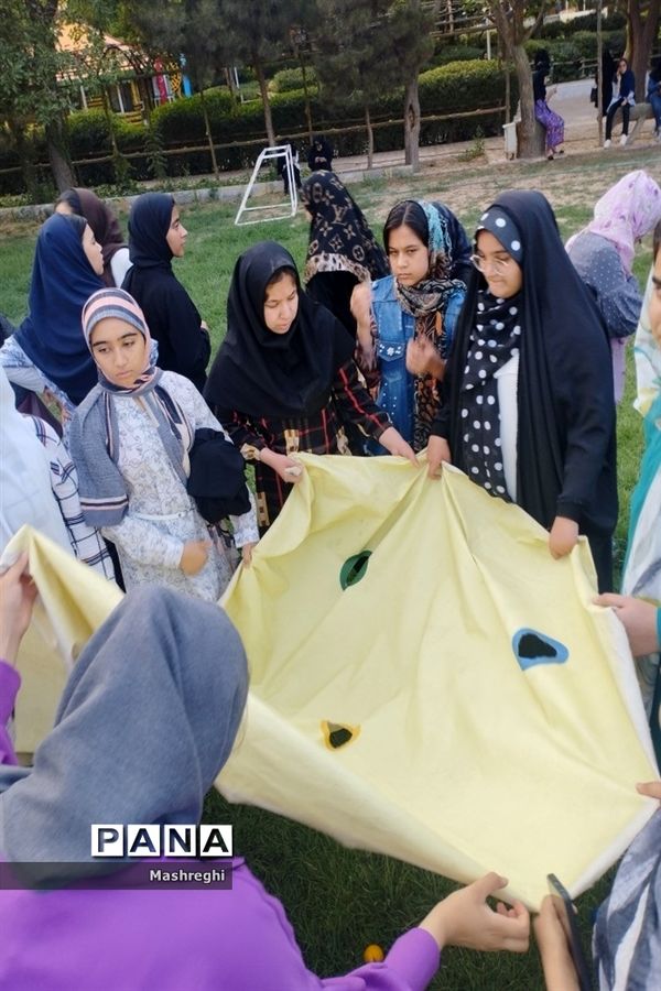 برگزاری مسابقات فرهنگی در اردوی دانش‌آموزان زیارت اولی