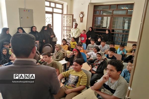 آیین افتتاحیه غنی‌سازی اوقات فراغت دانش‌آموزان ابرکوهی