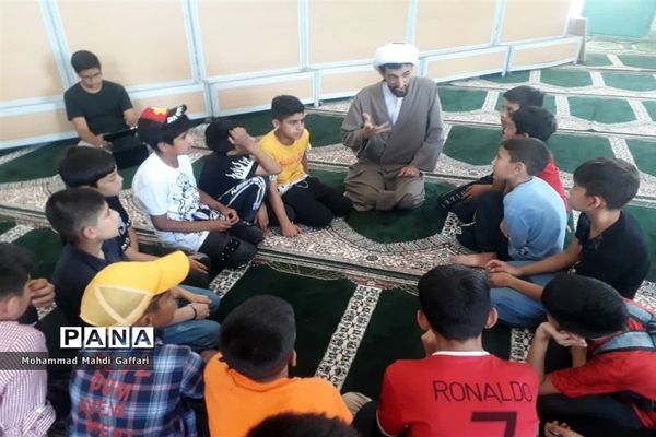 اردوی فرهنگی، تربیتی دانش‌آموزان دبستان امیرکبیر اسلامشهر در اردوگاه شهید‌منتظری شهریار