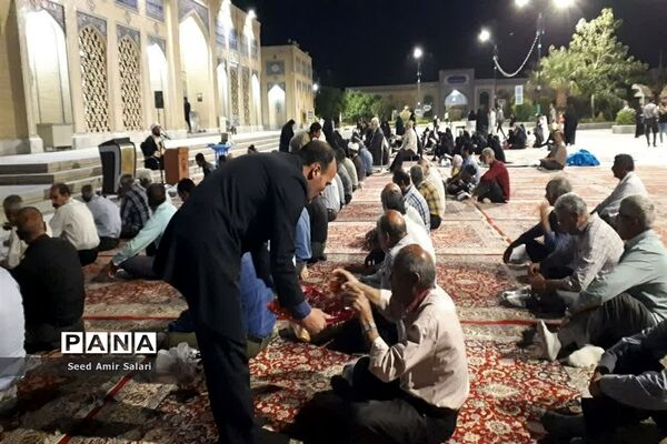 مراسم شهادت امام جواد(ع) در آرامگاه شهید‌مدرس کاشمر