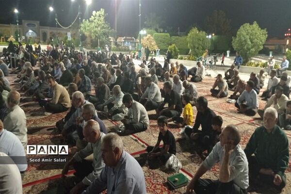 مراسم شهادت امام جواد(ع) در آرامگاه شهید‌مدرس کاشمر