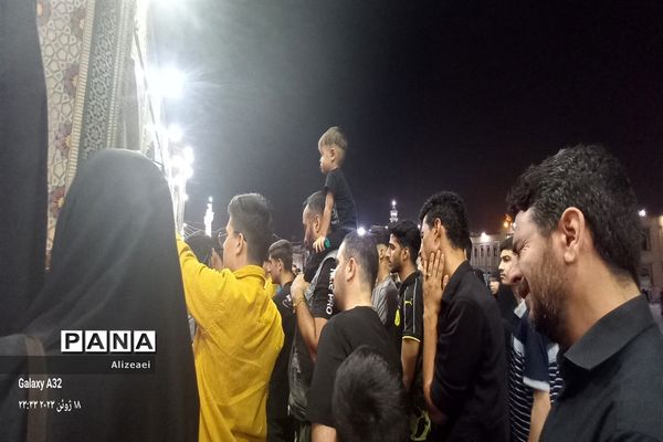 شهادت امام محمد تقی(ع) در حرم مطهر رضوی