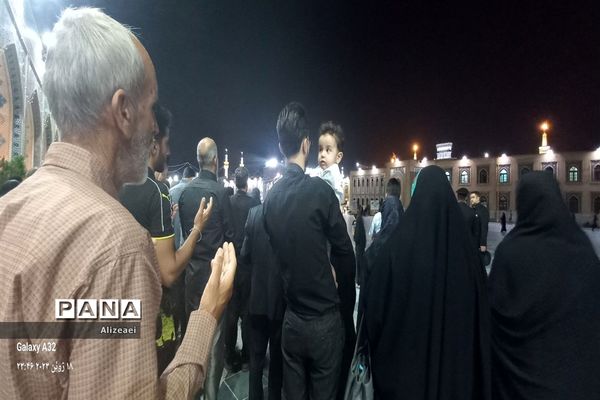 شهادت امام محمد تقی(ع) در حرم مطهر رضوی