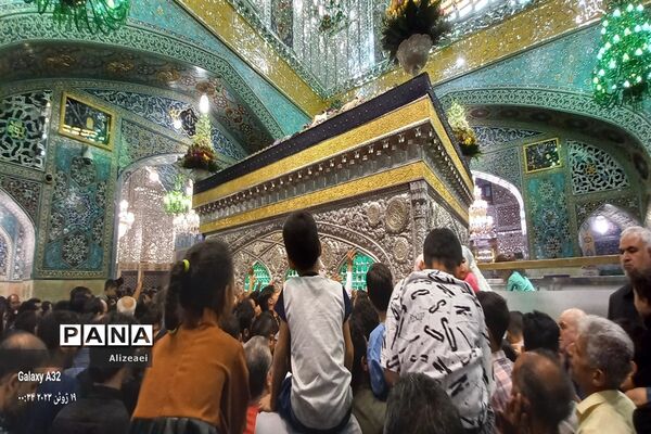 شهادت امام محمد تقی(ع) در حرم مطهر رضوی