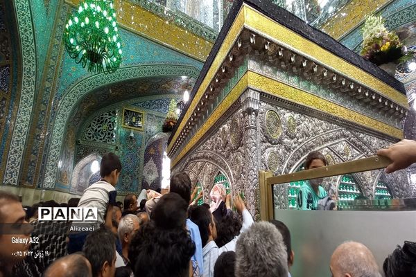 شهادت امام محمد تقی(ع) در حرم مطهر رضوی