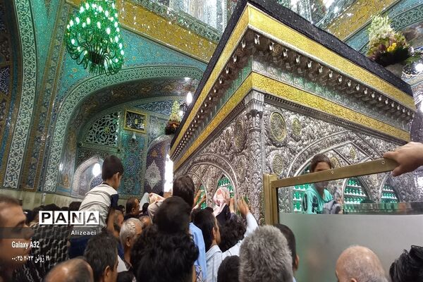 شهادت امام محمد تقی(ع) در حرم مطهر رضوی
