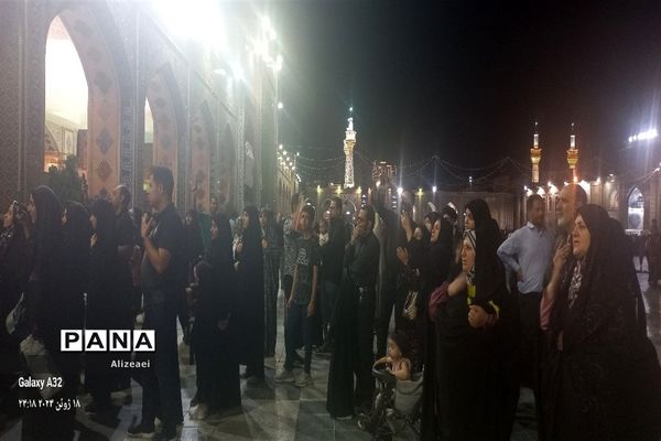 شهادت امام محمد تقی(ع) در حرم مطهر رضوی