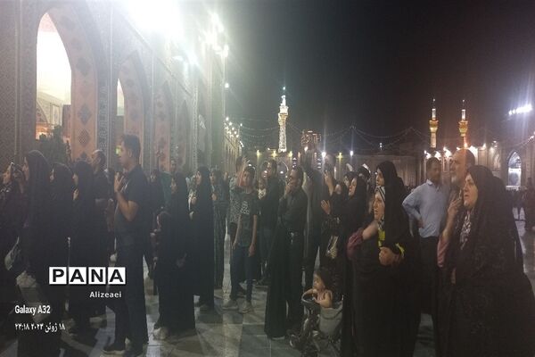 شهادت امام محمد تقی(ع) در حرم مطهر رضوی