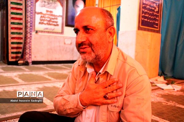 برگزای مراسم زیارت عاشورا در اداره‌کل آموزش و پرورش استان بوشهر