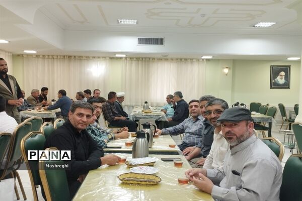حضور دانش‌آموزان دختر اصفهانی زیارت‌اولی در مهمان‌سرای حضرت امام رضا (ع)
