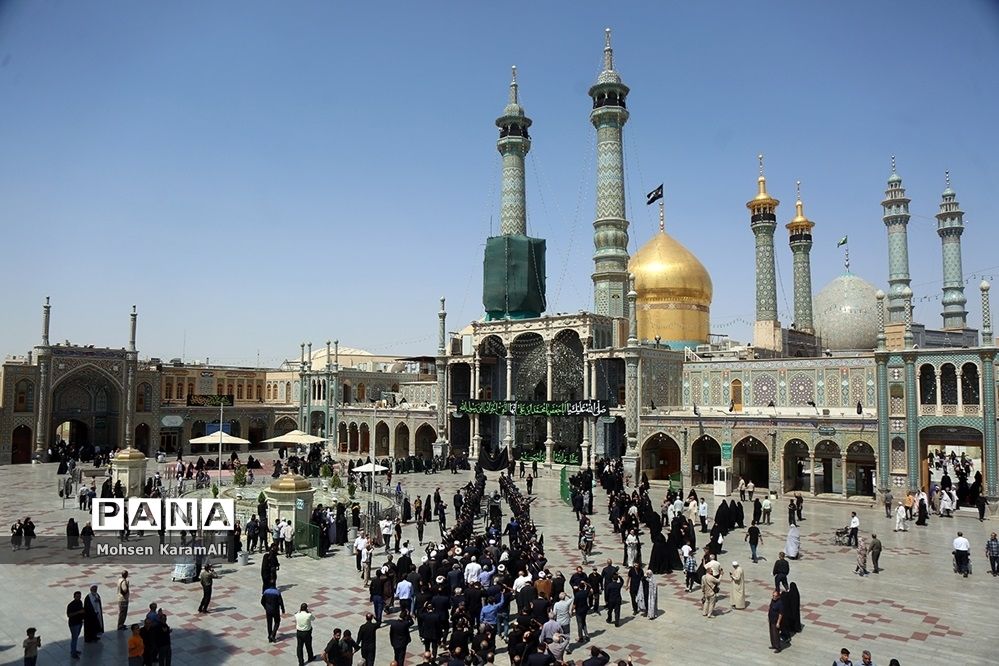 مراسم عزاداری سالروز شهادت امام محمد تقی(ع) در قم